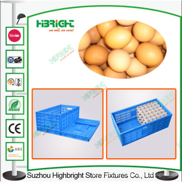 Egg Moving Use Plastic Box PP Plastic Egg Transportation Crate